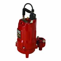 LIBERTY PUMPS Effluent Pump: 1/2 hp, 208 to 230V AC, Three Phase, 89 gpm Flow Rate @ 10' of Head (MPN FL63M-3). Key specifications — Impeller Material: Cast Iron; Rated Voltage: 208 to 230V AC; Brand: LIBERTY PUMPS; Switch: Not Included.