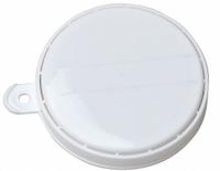 APPROVED VENDOR Drum Plug Capseal: For Round Plug Head Shape, Snap On, 2 in For Plug Size, White, 10 (MPN GSAMBA20). Key specifications — Brand: APPROVED VENDOR; For Plug Head Shape: Round; For Use With: Steel Drums; Color: White; Capseal Attachment: Snap On; Material: Plastic.