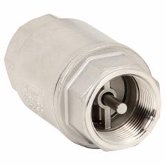 BONOMI Check Valve: Swing, Inline Valve Body, 1 1/4 in Pipe Size, FNPT x FNPT, 316 Stainless Steel (MPN S800-11/4"). Key specifications — Brand: BONOMI.