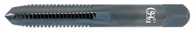 OSG Straight Flute Tap: 1/4"-28 UNF, 2B+, 4 Flute, Plug Chamfer - Oversized Hand Taps