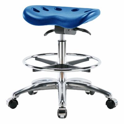 APPROVED VENDOR Tractor Stool: Polyurethane, Ht Range 20 in to 28 in, 17 in Seat Wd, 14 in Seat Dp - Polyurethane Lab Stools