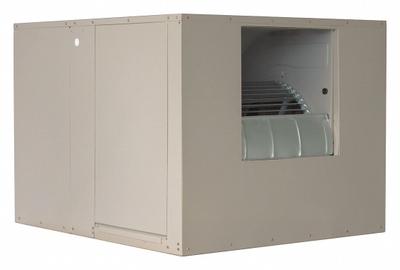 MASTERCOOL Ducted Evaporative Cooler: 2,300 sq ft, 34 5/8 in x 42 in x 48 in - Single-Inlet Residential Ducted Evaporative Coolers