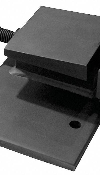 VIBCO Vibrator Mounting Bracket: SCRW-2, Railroad Wedge For SCR-500, Steel - Railroad Car Wedge Mounting Brackets