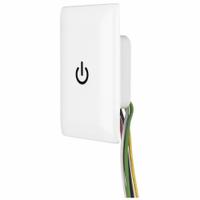 HUBBELL Wall Switch: Touch Switch, 3-Way, Maintained, White, 120/277V AC, 8 A (MPN WSS1277PW). Key specifications — Illuminated: No; Voltage Rating: 120/277V AC.