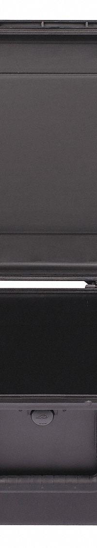 SKB Protective Case: 17 in x 22 in x 10 5/8 in Inside, No Foam, Black, 2 Wheels, 17 lb Wt, IP67 (MPN 3I-2217-10BE). Key specifications — Handle Style: Telescoping; Brand: SKB; Case Closure Type: Latches.