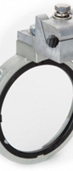BRIDGEPORT FITTINGS Split Bushing: Steel, Tin Electro-Plated/Zinc Plated, 6 in Trade Size, Insulated (MPN SGBS-39250). Key specifications — Insulated: Yes; Brand: BRIDGEPORT FITTINGS.