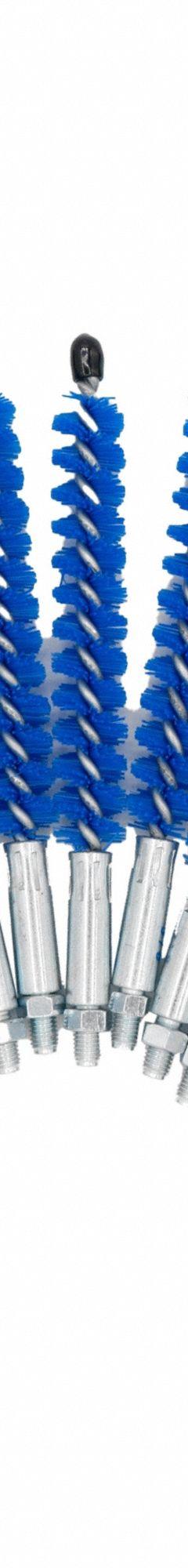 GOODWAY Tube Brush: Quick Connection, Nylon, 13/16 in to 13/16 in, Quick Connect Male, 15 PK (MPN GTC-211Q-13/16). Key specifications — Bristle Material: Nylon; Compatible Grainger Part Number: 830YJ7; Brand: GOODWAY; Spiral Type: Single Spiral; For Tube Type: Enhanced.