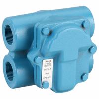 Steam Trap: Cast Iron, 1 1/4 in FNPT, 2,700 lb/hr, 15 psi Max., 450°F Max., H Pattern (MPN 44-515A). Key specifications — Brand: MEPCO; Installation Orientation: Horizontal; Float Material: Stainless Steel; Manufacturer Series: 44.