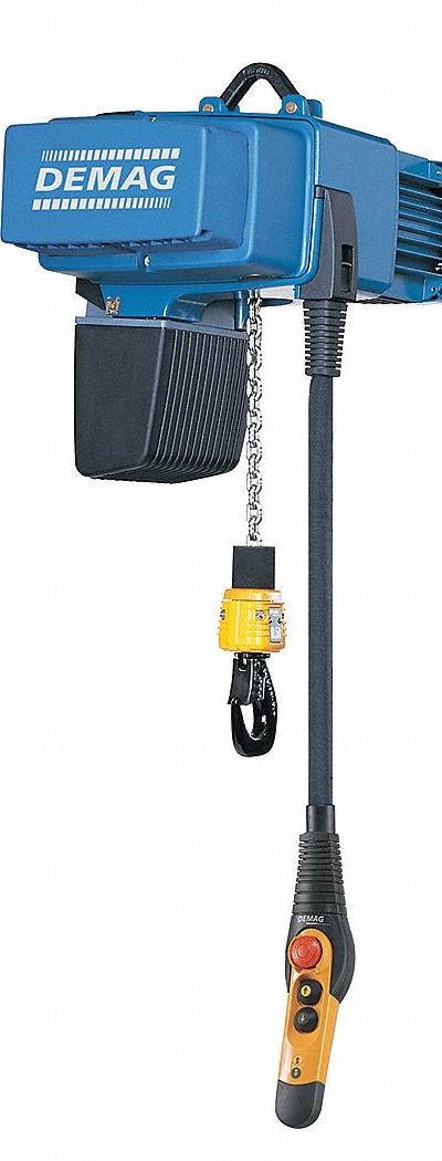 DEMAG Electric Chain Hoist: H4 - High-Lift Extended Use Hoists