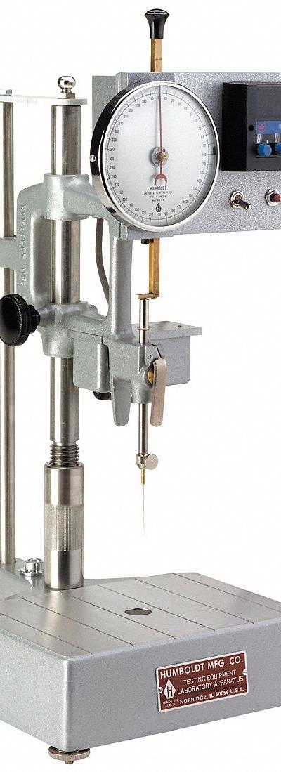 HUMBOLDT Laboratory Penetrometer: Electric - Analog Soil Penetrometers