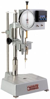 HUMBOLDT Laboratory Penetrometer: Electric, 5 1/2 in Plunger Lg, 3/8 in Plunger Wd, Analog (MPN 5DNL2). Key specifications — attr1073952: HUMBOLDT; attr1073953: Laboratory Penetrometer; attr1081577: Food; attr1081588: 50 g Loading Weights; attr1081586: Analog.