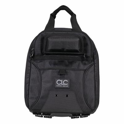 CLC Tool Backpack: 14 1/2 in W 6 in D 19 in H, Polyester, Black, 36 Inside Pockets - Polyester Tool Backpacks