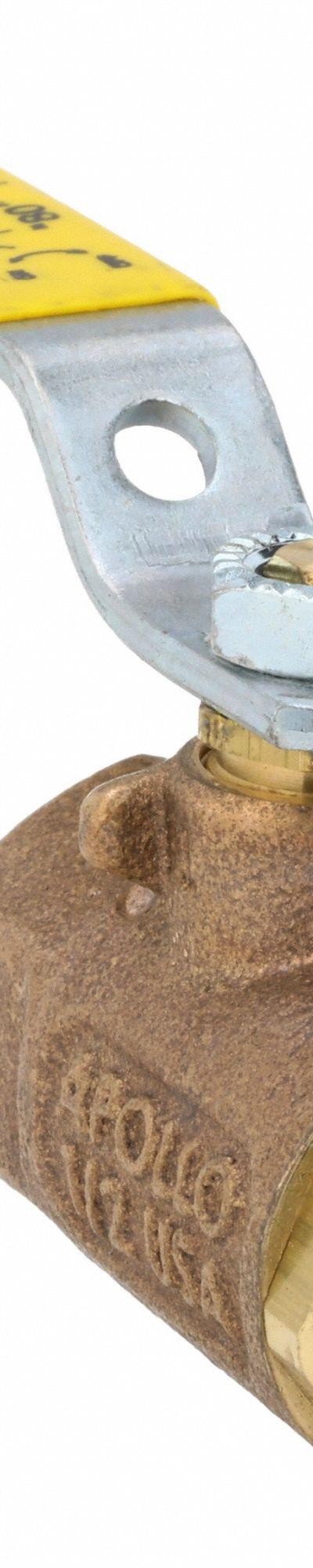 APOLLO Manual Two-Way Ball Valve: 1/2 in - Bronze Ball Valves