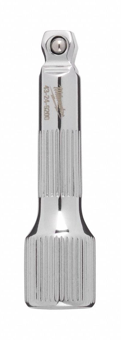 MILWAUKEE Socket Extension: 1/4 in Input Drive Size - Flex & Wobble Hand Socket Extensions