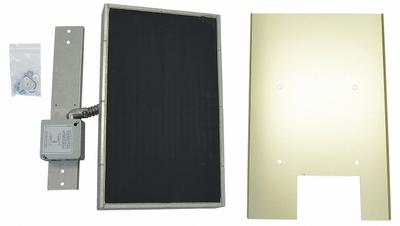 FOSTORIA Electric Infrared Heater Panel Emitter: 4,300 W Watt Output, 480V AC - Panel Emitters for Electric Infrared Heaters