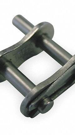 TSUBAKI Attachment Link: For Nickel-Plated Steel Roller Chains, D-3, 40, Single Strand, Steel, 5 PK (MPN 40NPD3CL). Key specifications — attr305132: Attachment; attr305112: TSUBAKI.