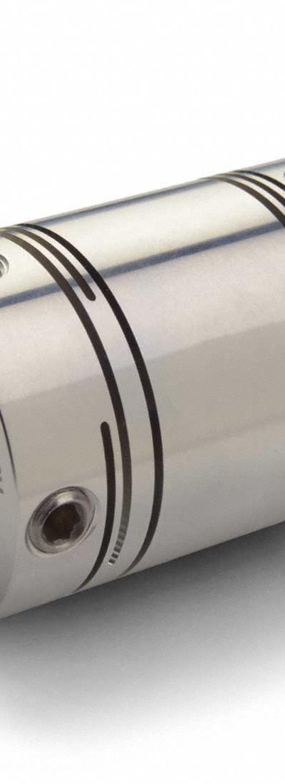RULAND MANUFACTURING Slit Coupling: 1/4 in Bore Dia 1, 1/4 in Bore Dia 2 - Long Set Screw Slit Couplings