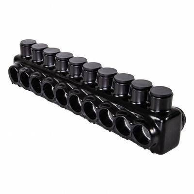 POLARIS Multitap Connector: 10 Port, Double-Sided Entry, 4 AWG – 500 kcmil Wire Size - Dry-Location Double-Sided Entry Multitap Connectors
