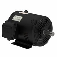 WEG General Purpose Motor: Rigid Base Mount, Open Drip Proof, 10 hp, 1,770 RPM, 213-5T Frame Size (MPN 01018OT3E215T-SG). Key specifications — Brand: WEG; Nameplate Voltage @ 60 Hz: 230/460V AC; Full Load Current @ 60 Hz: 12.4 A; Nameplate RPM @ 60 Hz: 1,770 RPM; Motor Enclosure: ODP.