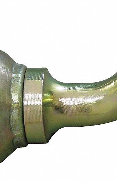 AEROQUIP Hydraulic Flange Fitting: 1 1/4 in Hydraulic Hose I.D - Crimpable 45° Elbow, Hydraulic Flange Fittings