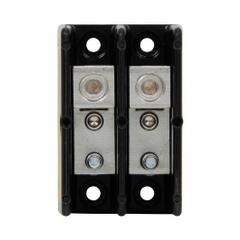 BUSSMANN Power Distribution Block: Open, Lug, Stud, 14 AWG – 2/0 AWG For Line Side Wire Sizes (MPN 16280-2). Key specifications — Mounting Type: Surface; Brand: BUSSMANN; For Conductor Material: Copper.
