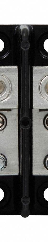 BUSSMANN Power Distribution Block: Open, Lug, Stud, 14 AWG – 2/0 AWG For Line Side Wire Sizes (MPN 16280-2). Key specifications — Mounting Type: Surface; Brand: BUSSMANN; For Conductor Material: Copper.