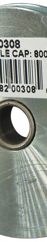 APPROVED VENDOR Sheave: Lifting/Pulling, 800 lb Working Load Limit, 1/4 in Compatible Rope Dia, Open (MPN 00308-C). Key specifications — attr994582: APPROVED VENDOR; attr994592: Pulling.