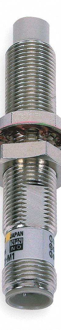 OMRON Inductive Cylindrical Proximity Sensor: Built-in Connector, Shielded, 2 Wires, 4 - Pin M12, NO (MPN E2E2-X5Y1-M4). Key specifications — Brand: OMRON; AC Supply Voltage Rating: 20-264V AC; DC Supply Voltage Rating: Not Rated.