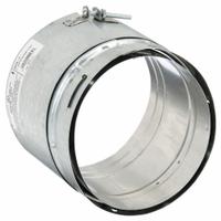 Vent Adapter: 6 in Duct, 6 in Lg, Steel, Category I, Outer Galvanized Steel w/ Inner Aluminum Liner (MPN 6EUA-F). Key specifications — Finish: Galvanized; Brand: AMERI-VENT; Product Type: Universal Adapter; Material: Steel; Connection Type: Snap Lock; Vent Material: Outer Galvanized Steel w/ Inner Aluminum Liner.