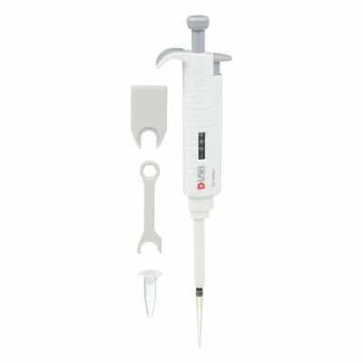 DLAB Single-Channel Pipettor: 1 Channels, 200 ul Capacity - Max - Single Channel Pipetters