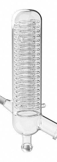 BEING SCIENTIFIC Main Condensor: 12 in Overall Lg, 9 in Overall Wd, 5 in Overall Ht (MPN P205L1). Key specifications — Compatible with Product Type: Being Rotary Evaporators; Features: Made of High Quality Borosilicate Glass.