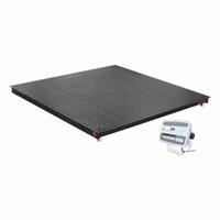 OHAUS Floor Scale: 2,500 lb Wt Capacity - Imperial, 0.5 lb/0.2 kg Readability, Floor Scale (MPN i-DF52XW2500B1R). Key specifications — Weighing Units: Custom; Platform Material: Stainless Steel; Connection Ports: RS-232; Brand: OHAUS; Series: Defender™ 5000; Readability: 0.5 lb/0.2 kg.