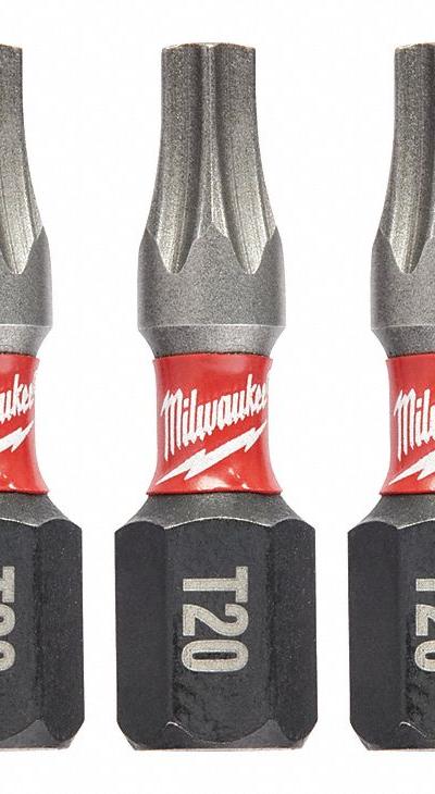 MILWAUKEE Driver Bit: Insert Bit - Insert Torx Bits