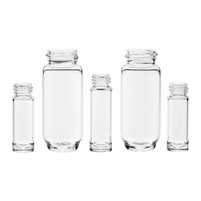 CHEMGLASS Vial: 3.7 mL, A, No Closure, 15 mm Body Dia, Round - Glass Sample Vials