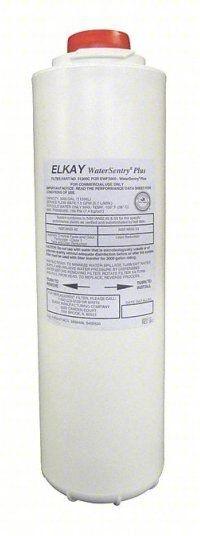 ELKAY Quick-Connect Water Filter: 1.5 gpm, 3,000 gal, 9 1/2 in Overall Ht, 3 1/4 in Overall Dia (MPN 51300C_12PK). Key specifications — Filter Media: Carbon; Reduces: Chlorine Odor; Brand: ELKAY.
