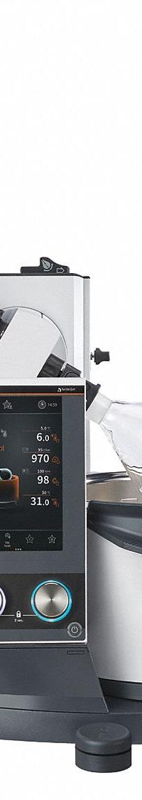 HEIDOLPH Rotary Evaporator: Manual, 5 L, 10 RPM to 280 RPM, 1,300 W Heating Capacity (MPN 036041061). Key specifications — Brand: HEIDOLPH; Height Adjustment Method: Manual; Included Glassware Series and Type: G3 Vertical Condenser; Vacuum Controller: Yes; Vapor Temperature Sensor: No; Features: 7 in Touch Display for Controlling the Entire System Including the Vacuum and the Cooling Temperature.