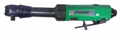 SPEEDAIRE Ratchet: Heavy Duty, Square, 3/8 in Drive Size, 200 RPM - Heavy Duty Air-Powered Ratchets