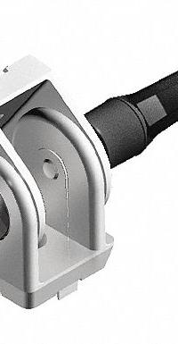 Pivot Joint: 25 mm x 25 mm, 10 Series, For 6 1/2 mm Slot Wd, Silver, Zinc, 6.6 mm Mounting Hole (MPN 093GF25AN06). Key specifications — Brand: FATH INC.; Product Type: Pivot Joint; Material: Zinc.