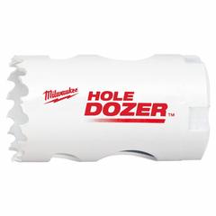 MILWAUKEE Hole Saw: 1 1/4 in Saw Dia., 3.5 Teeth per Inch, 1 5/8 in Max. Cutting Dp, Bi-Metal (MPN 49-56-9613). Key specifications — attr1098070: 3.5; attr1098087: MILWAUKEE; attr1098073: 5/8"-18.