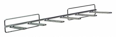 QUANTUM STORAGE SYSTEMS Horizontal Tape/Reel Holder: Horizontal Tape/Reel Holder - Hooks for Louvered Panels & Racks