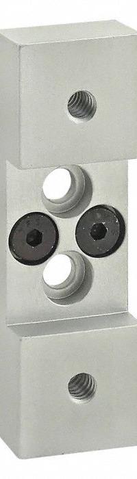 Roller Wheel Bracket: 10 Series, 49/64 in L x 1 in W x 3 1/8 in H, Silver, Anodized (MPN 2750). Key specifications — Brand: 80/20; Housing Material: Aluminum; Includes: Mounting Hardware; Finish: Anodized.