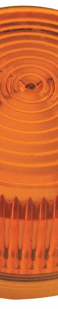 EATON Pilot Light Lens: 30 mm Panel Mounting Hole Dia, Amber, Fresnel, Incandescent/LED, 10250T (MPN 10250TC19N). Key specifications — Brand: EATON; Compatible with Series: 10250T; Lens Material: Plastic.