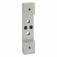 Roller Wheel Bracket: 15 Series, 1 3/16 in L x 1 1/2 in W x 6 1/8 in H, Silver, Anodized (MPN 2757). Key specifications — Brand: 80/20; Housing Material: Aluminum; Includes: Mounting Hardware; Finish: Anodized.