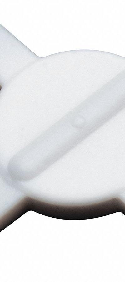 SP SCIENCEWARE Stirring Bar: Star, Alnico, 70 mm Overall Lg, 70 mm Dia, Autoclavable, White - Star Shaped Stir Bars