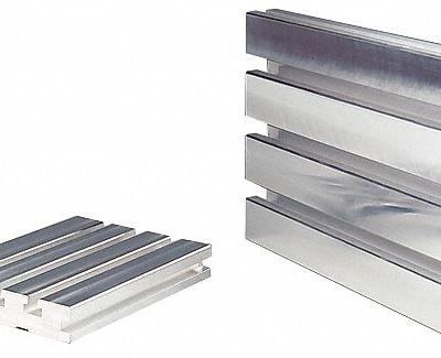 MITEE-BITE PRODUCTS INC MITEE-BITE T-Slot Plate: 5/8 in Slot Wd, 9 in W x 24 in L x 1.48 in H, 22924 - T-Slot Plates
