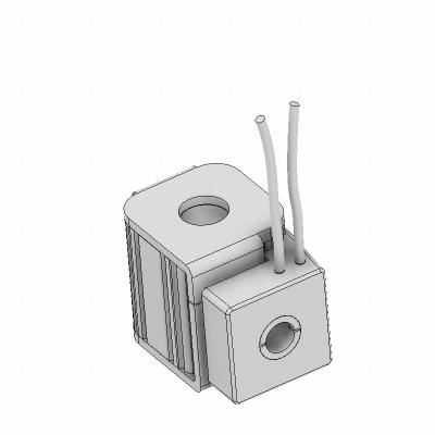 Parker Valve Solenoid Coil: 12VDC, 14 W Watt, Dual Lead Wire - Cartridge Valve Coils