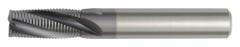 WIDIA HANITA Roughing End Mill: Carbide, TiAlN Coated, 4 Flute, Fine Pitch, 11 mm Mill Dia (MPN 490611005RT)