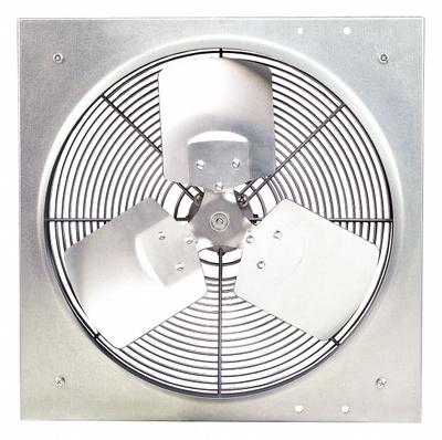 Dayton Exhaust Fan: Direct Drive, 14 in Blade, 1/20 hp, 1,152 cfm, 115V AC, 1 ph - Standard Direct-Drive Panel Exhaust Fans