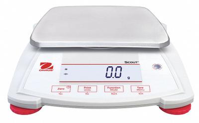 OHAUS Compact Bench Scale: 6,200 g Capacity, 0.1 g Readability - Precision Lab Balances