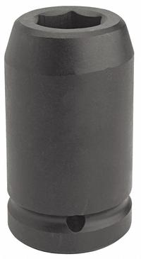 PROTO Impact Socket: 1 in Drive Size, SAE, 2 7/16 in Socket Size, 6-Point, Deep, 4 7/8 in Overall Lg (MPN J10039L). Key specifications — attr1215501: PROTO; attr1215515: Black Oxide; attr1215518: 2-7/16 in.